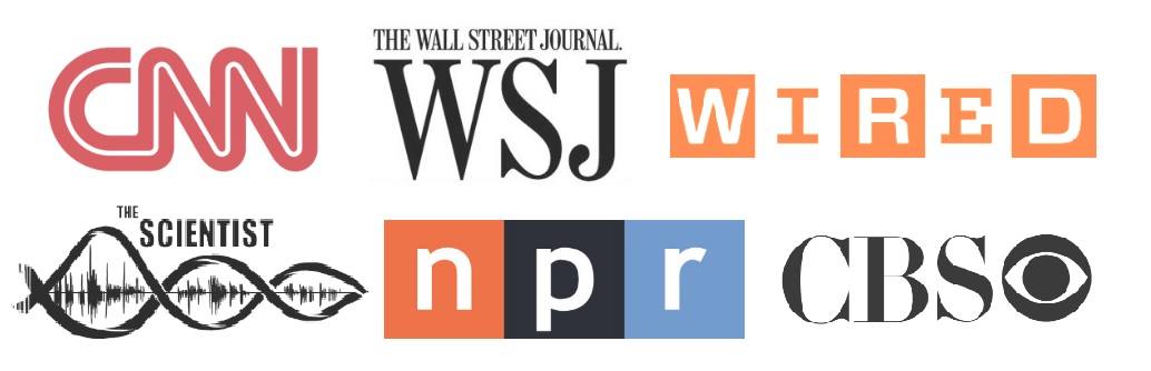 press and media logos